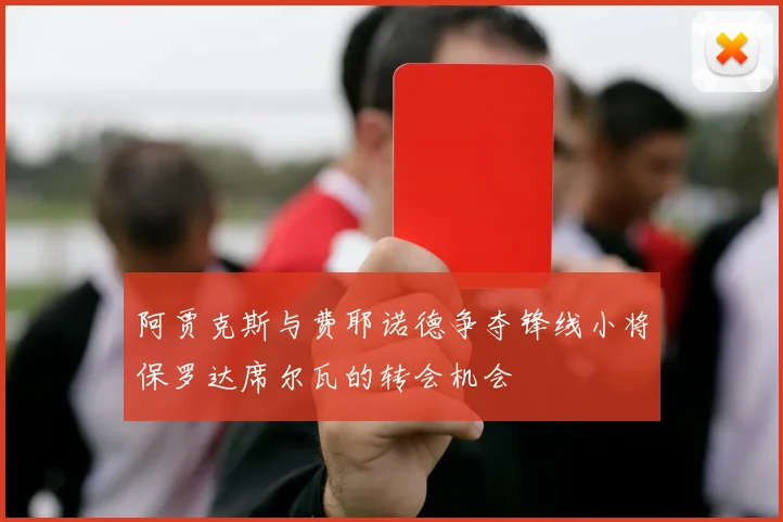 阿贾克斯与费耶诺德争夺锋线小将保罗达席尔瓦的转会机会